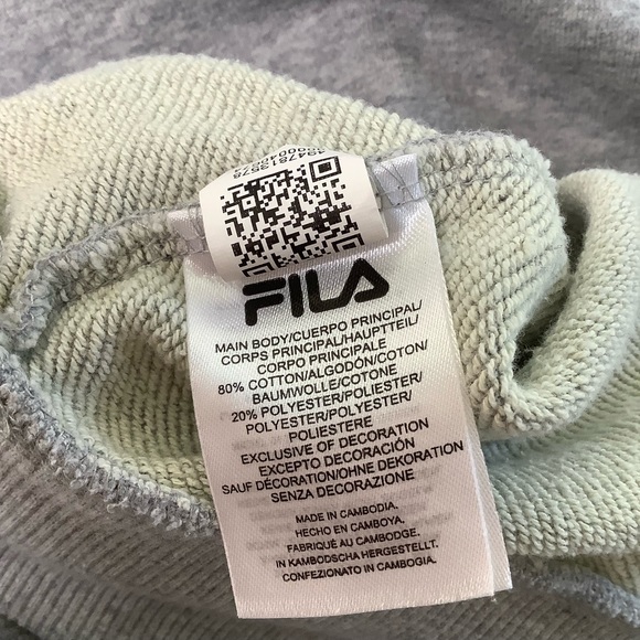 Vintage Fila Unisex Sweatshirt L Embroidered - Picture 5 of 9
